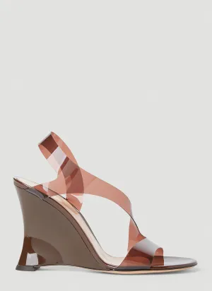Gianvito Rossi G32231 Glass Wedge Heels