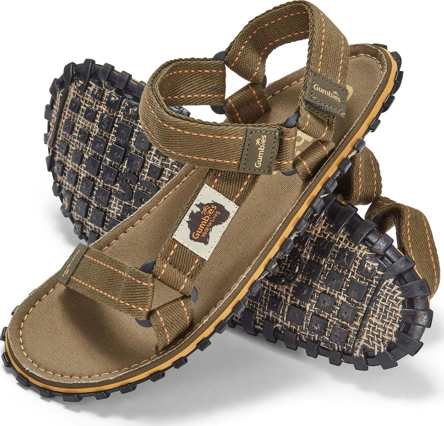 Gumbies Tracker Sandals Khaki | Buy Gumbies Tracker Sandals Khaki here | Outnorth