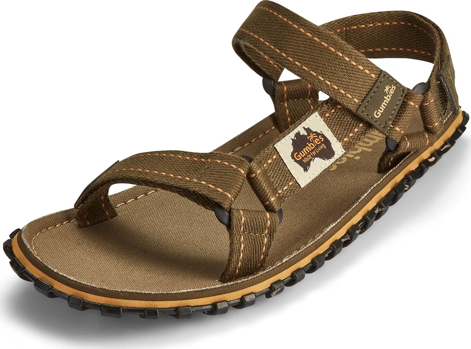 Gumbies Tracker Sandals Khaki | Buy Gumbies Tracker Sandals Khaki here | Outnorth