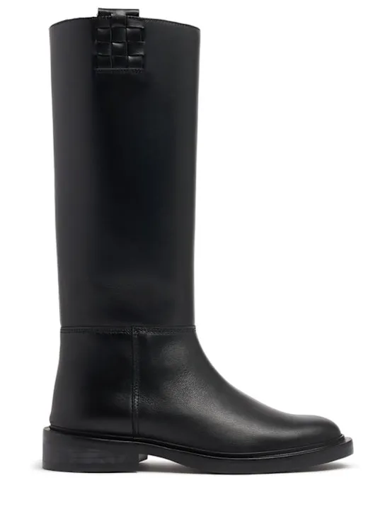 Hereu   25mm Anella leather boots 