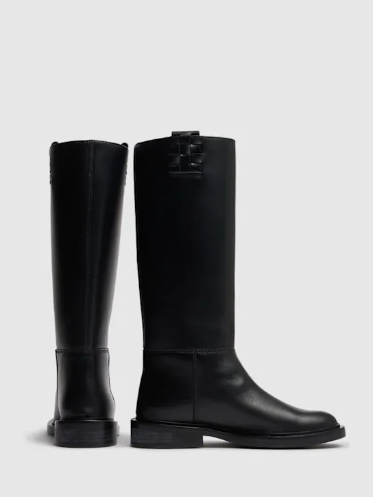 Hereu   25mm Anella leather boots 