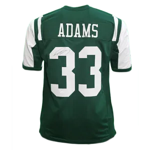 Jamal Adams Autographed Pro Edition Football Jersey Green Throwback (JSA)