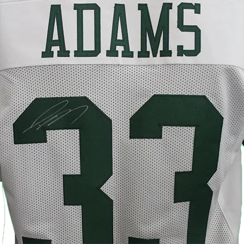 Jamal Adams Autographed pro style White Football Jersey (JSA)
