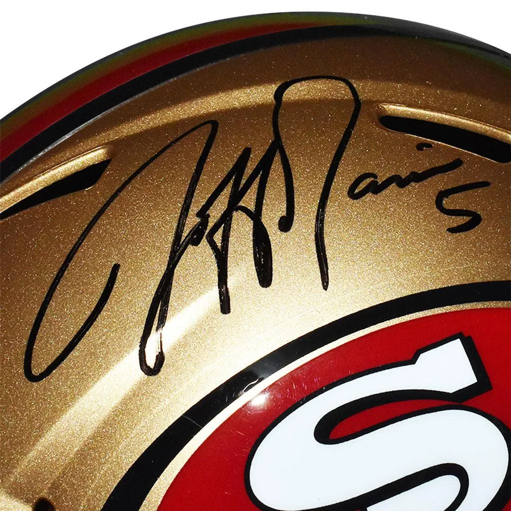 Jeff Garcia Signed San Francisco 49ers Replica Full-Size Speed Football Helmet (JSA)