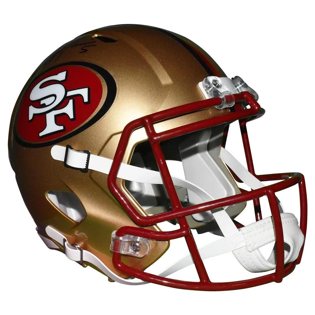 Jeff Garcia Signed San Francisco 49ers Replica Full-Size Speed Football Helmet (JSA)