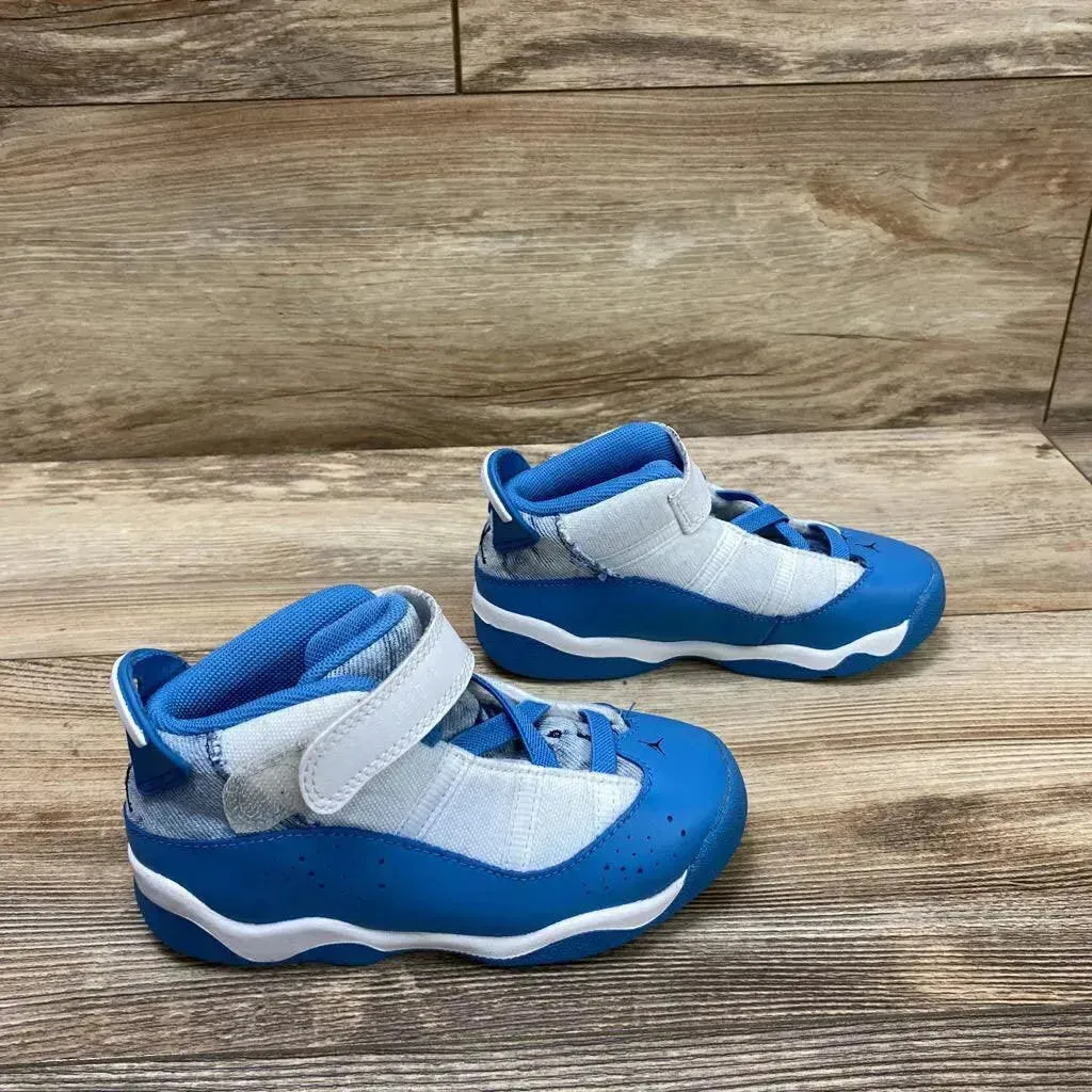 Jordan 6 Rings TD 'White Dutch Blue' Sneakers sz 10c