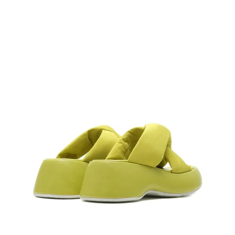 Joy&Peace Minimalist Cross Strap Wedge Sandals