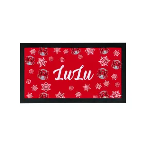 Leyton Orient Xmas Pet Feeding Mat