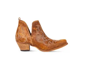 Maisie Leather Boots (Honey)