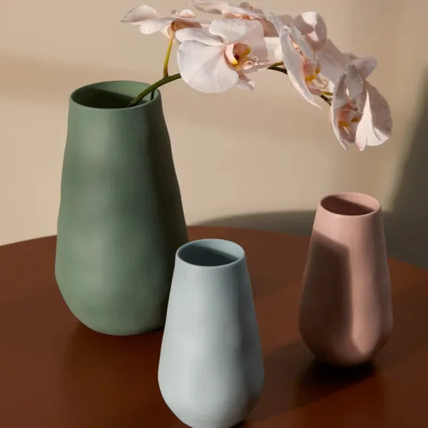 Marmoset Found Teardrop Vase Pink Medium