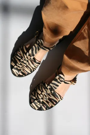 Marty - Black Sole - Fisherman Sandals