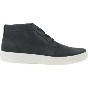 Men's Ecco Soft 7 Chukka Black Oiled Nubuck