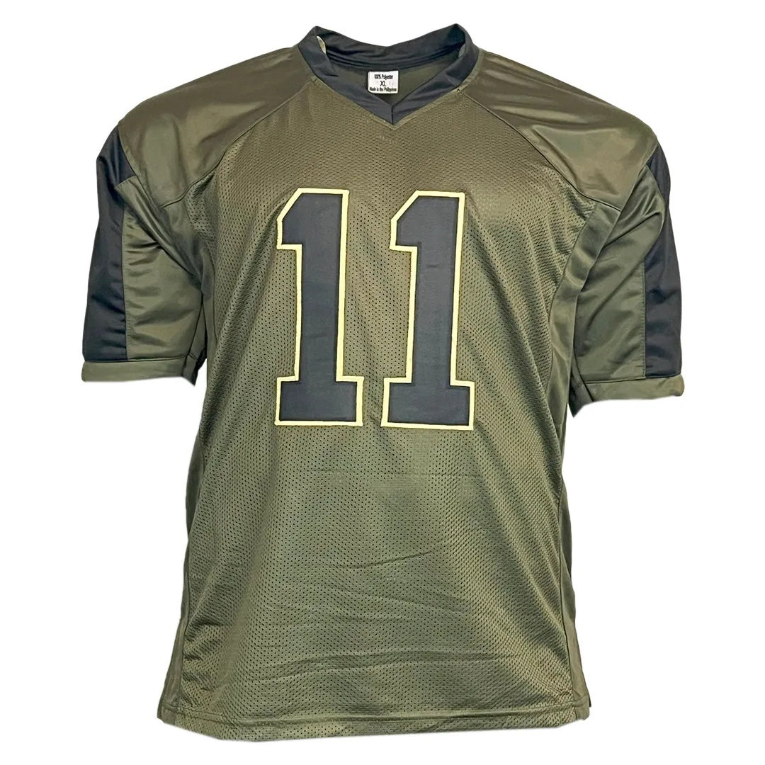 Micah Parsons Unsigned Salute to Service Football Jersey