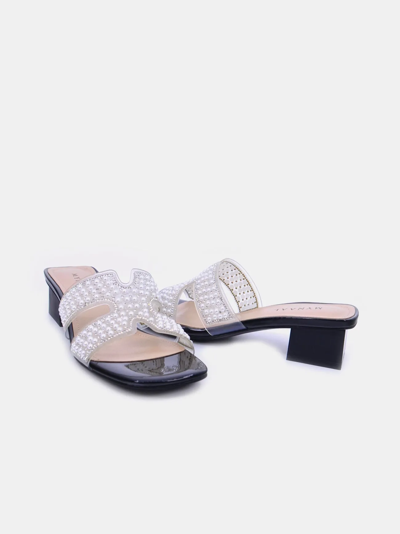 Mynaal Zyla Women's Block Heel Sandals