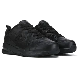 New Balance Men's 608 V5 Mid/Wide X Walking Shoe, Black