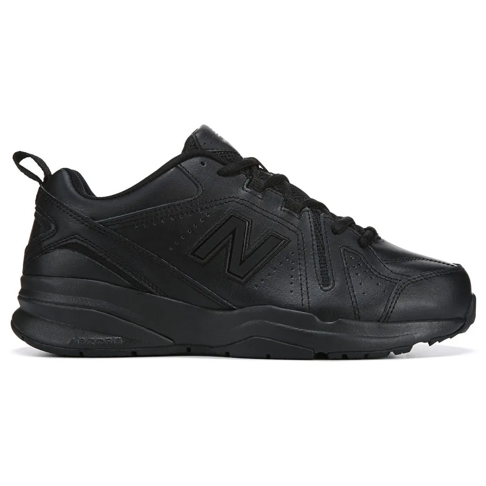 New Balance Men's 608 V5 Mid/Wide X Walking Shoe, Black