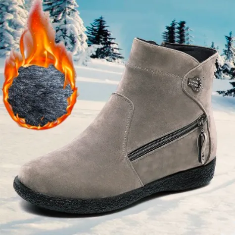 New women's thick bottom and velvet thick warm snow boots