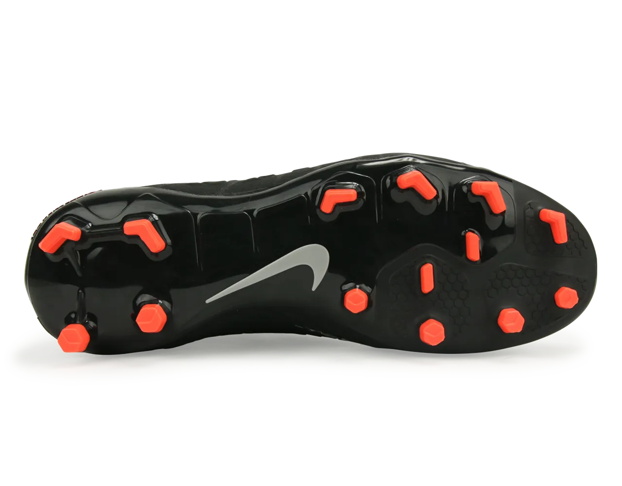 Nike Kids Hypervenom Phantom III Dynamic Fit FG Black/Metalic Silver/Anthracite