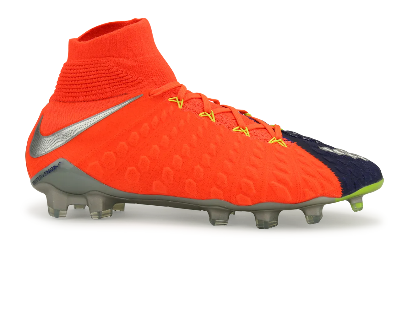 Nike Men's Hypervenom Phantom III Dynamic Fit FG Deep Royal Blue/Chrome/Total Crimson