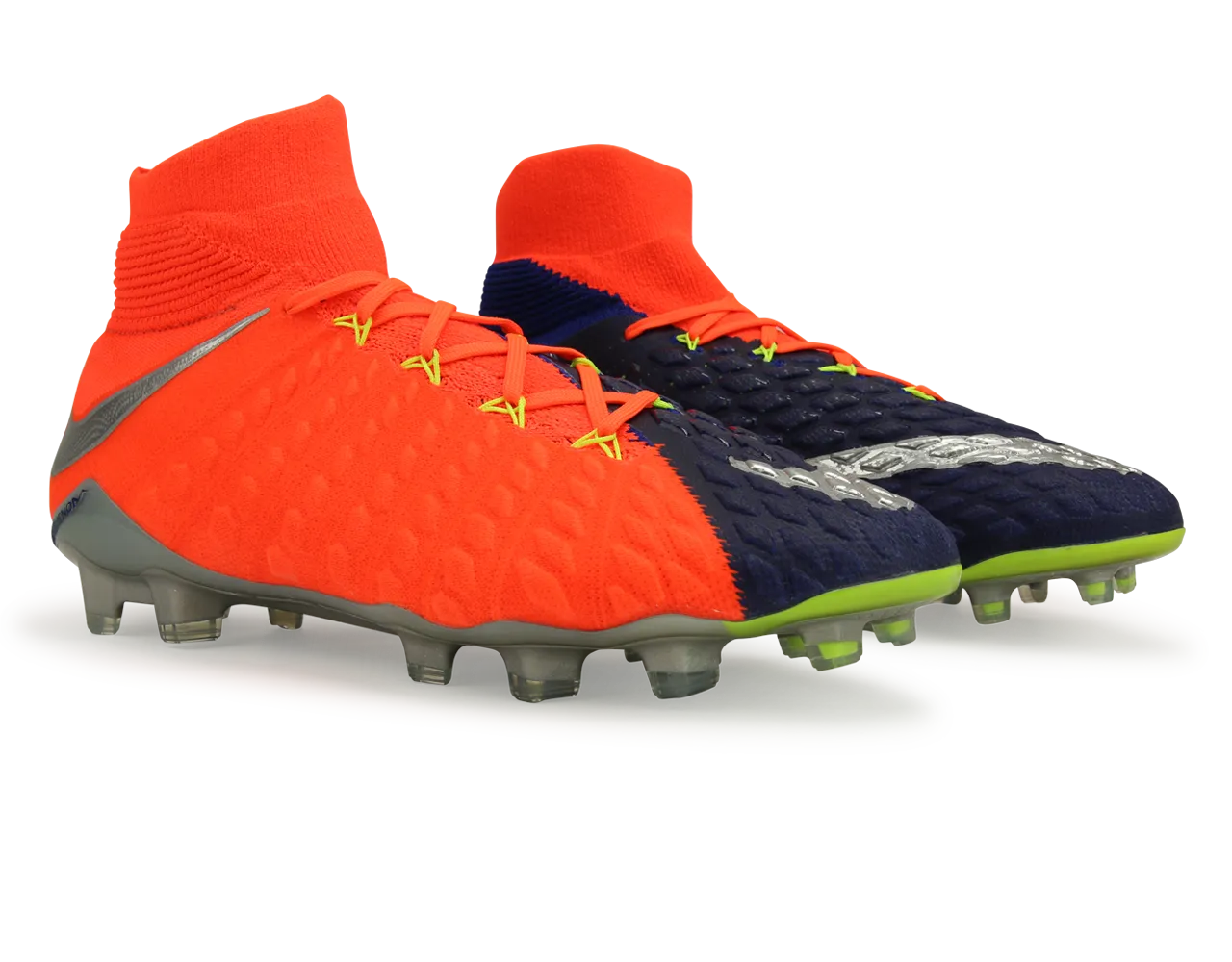 Nike Men's Hypervenom Phantom III Dynamic Fit FG Deep Royal Blue/Chrome/Total Crimson