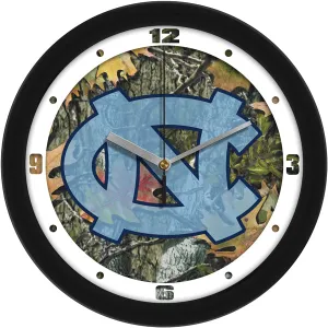 North Carolina Wall Clock - Camo