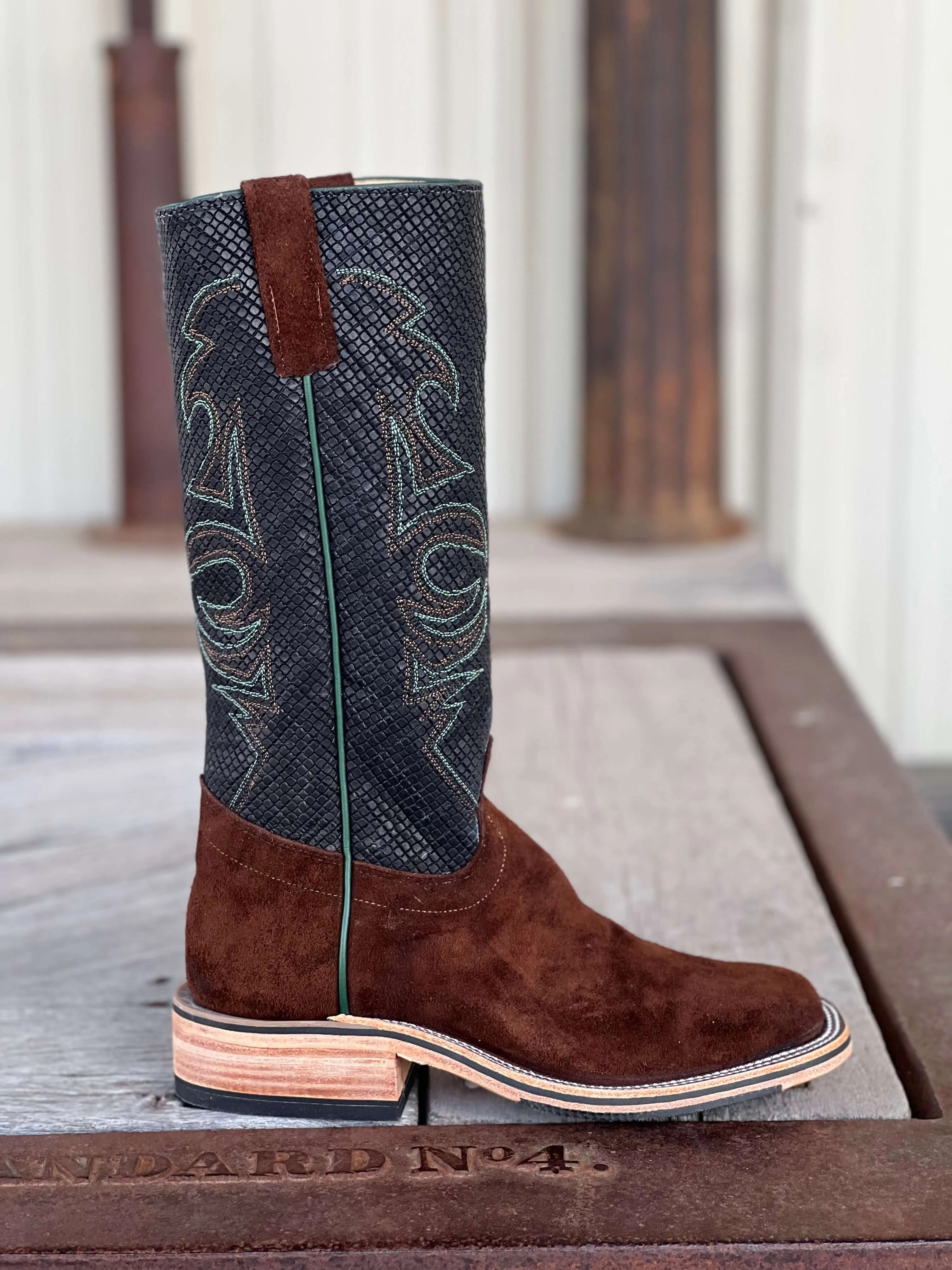 Olathe Boot Co. | Raiz Waxy Kudu Stovepipe Boot