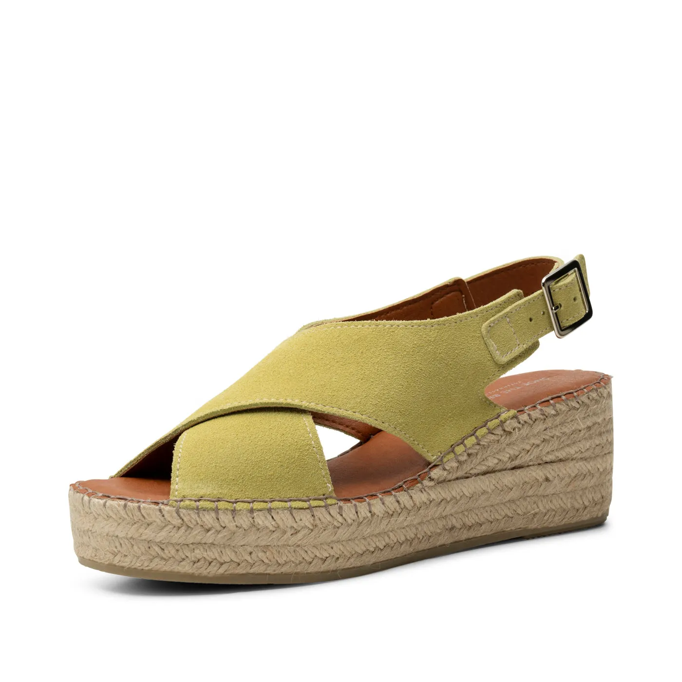 Orchid wedge suede - BUTTER