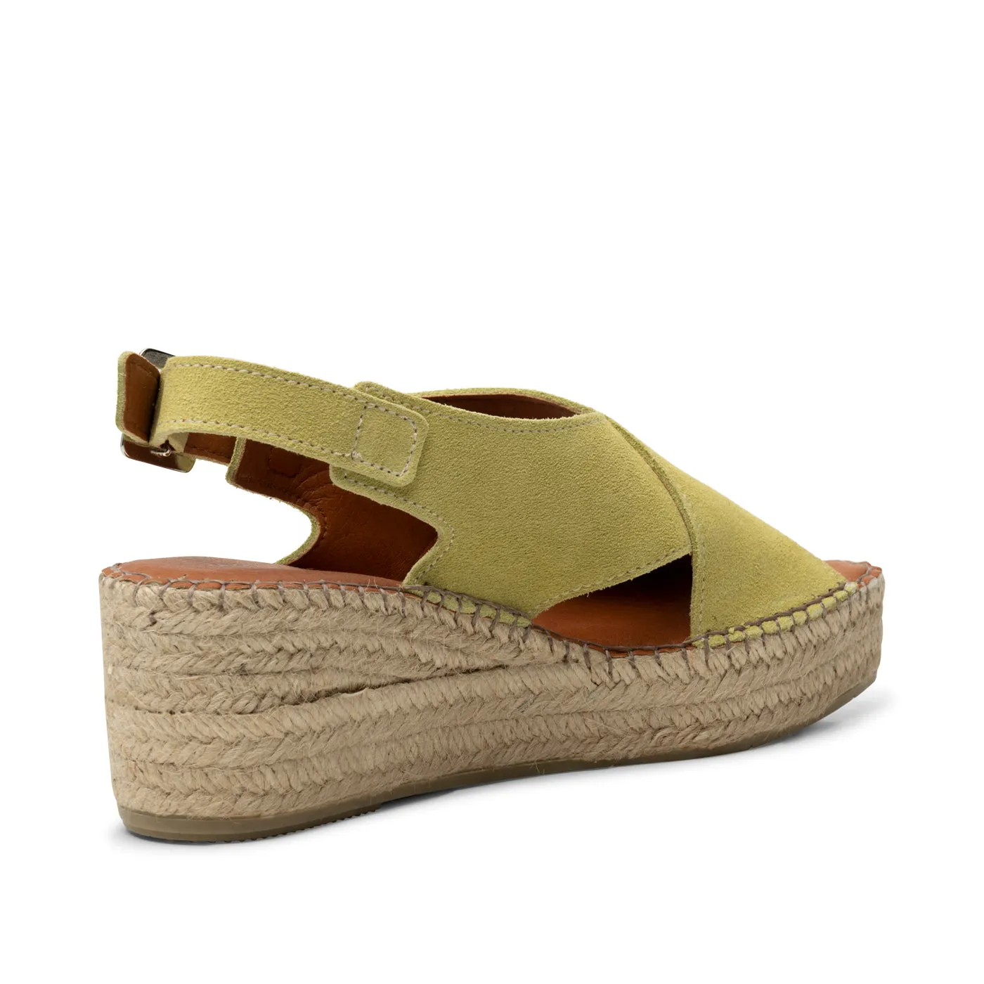 Orchid wedge suede - BUTTER