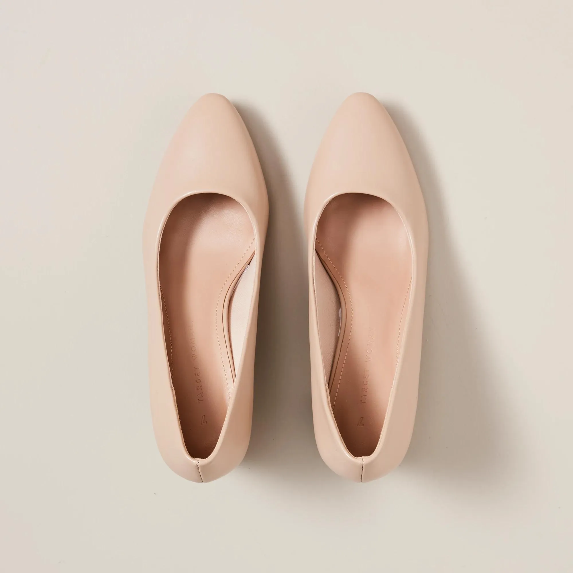 popular  Womens Block Heels - Marnie  - Nude