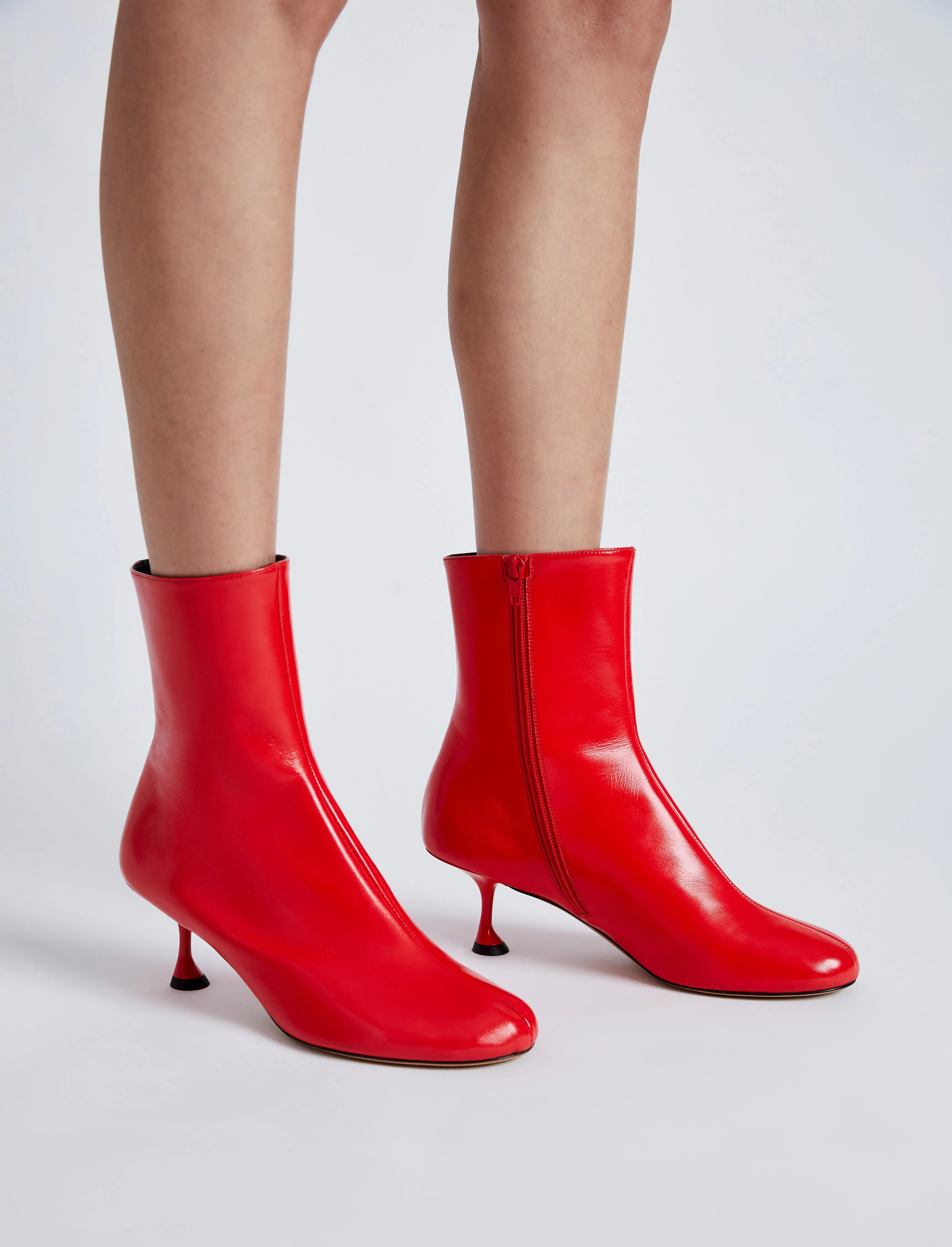 Proenza Schouler Tee Ankle Boots - Red