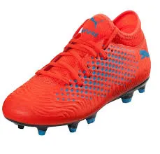 Puma 19.4 FG red blast junior football boots