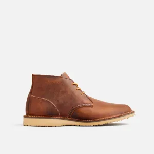 Red Wing Men's Weekender Chukka 3322 In Copper Rough & Tough Leather