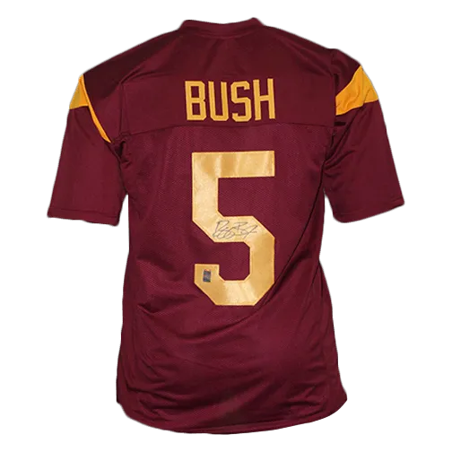 Reggie Bush Autographed College Football Jersey Maroon w/ Bush Hologram