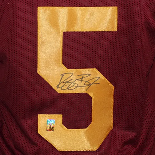 Reggie Bush Autographed College Football Jersey Maroon w/ Bush Hologram