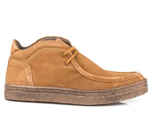 'Roper' Men's Suede Ryder 2 Eyelet Chukka - Tan
