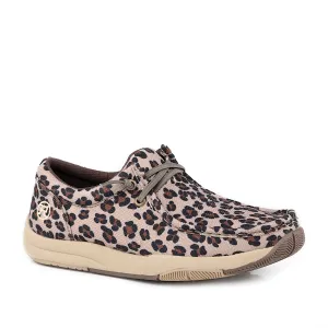 Roper Womens Clearcut Low Leopard Print Canvas