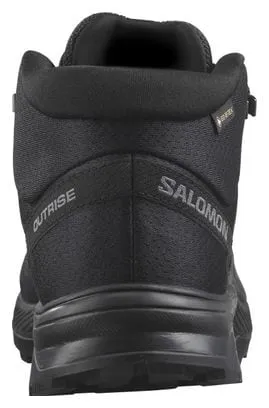Salomon Outrise Mid GTX Hiking Shoes Black Men's
