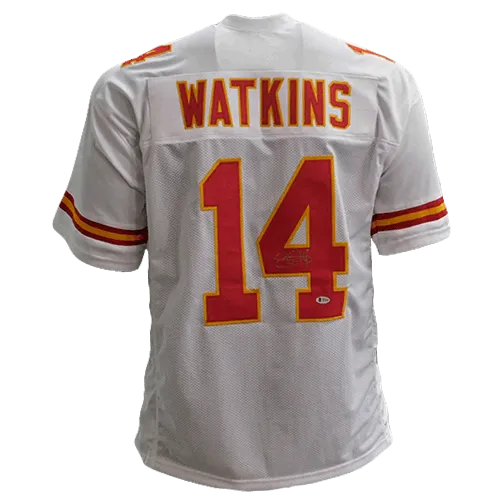 Sammy Watkins Autographed Pro Style White Football Jersey ( (Beckett))