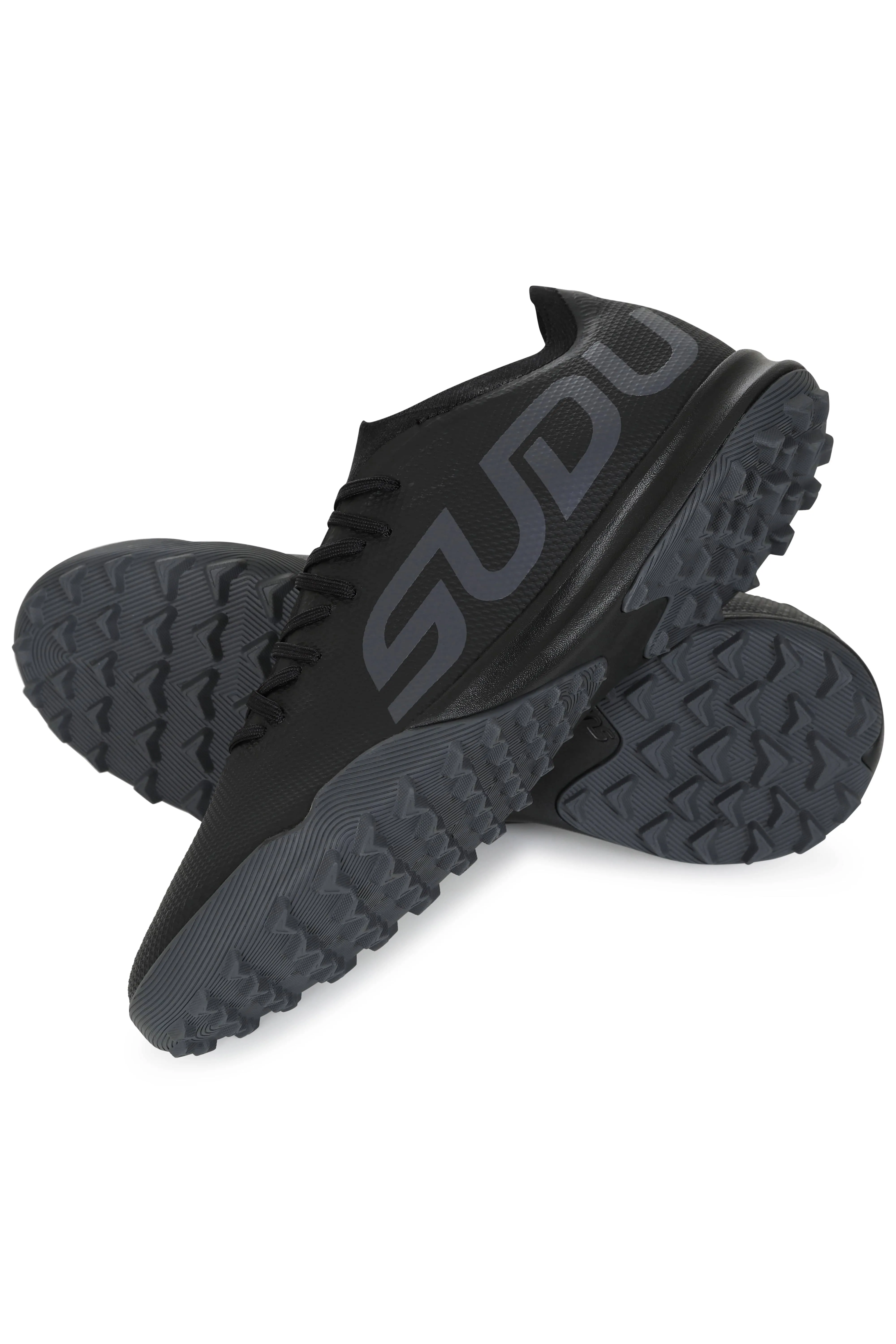 SFS TT 01 Turf Football Boots - Black