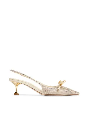 Slingback Crystal Heel