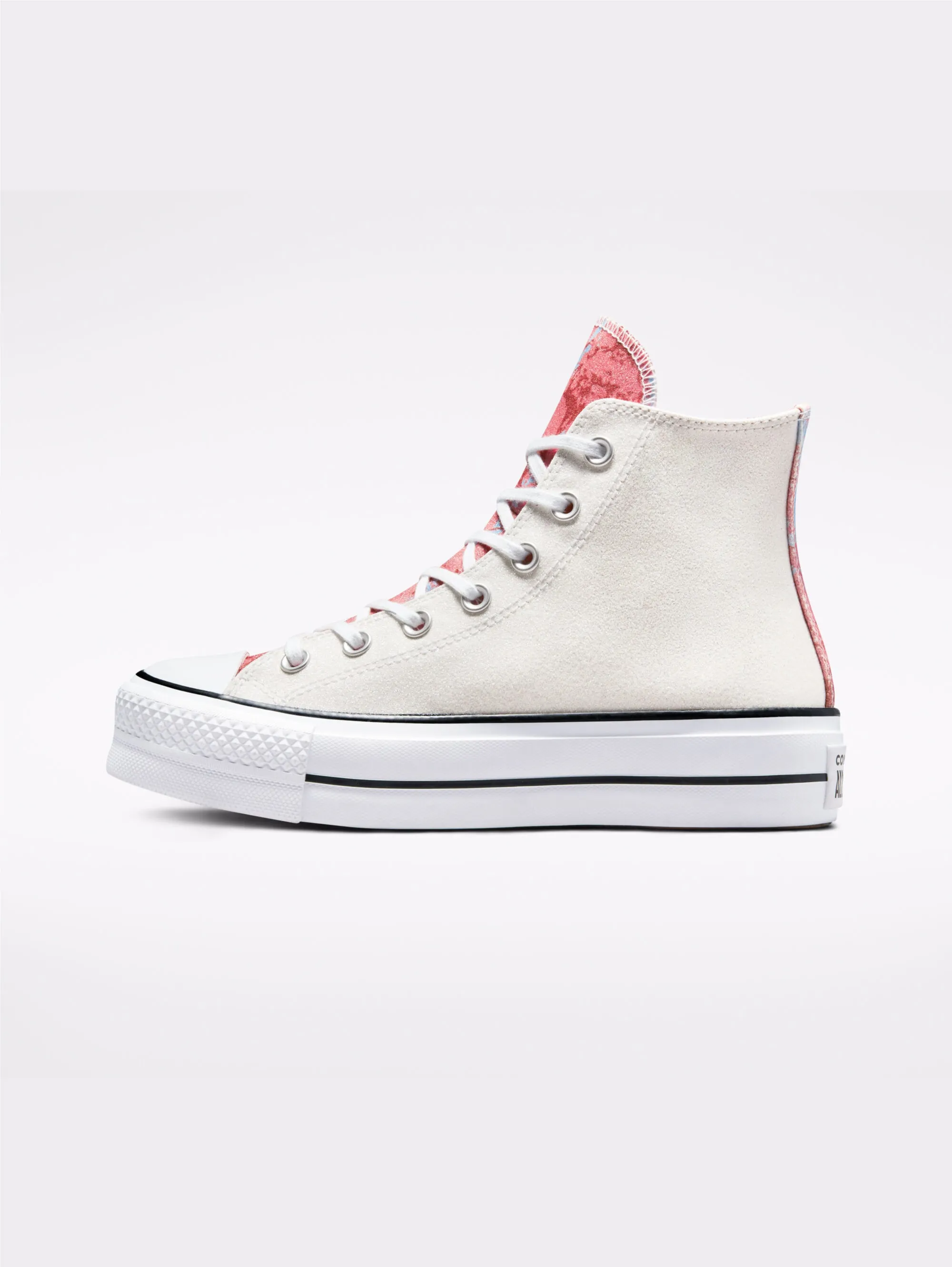 Sneakers Alte Platform Glitter White pink