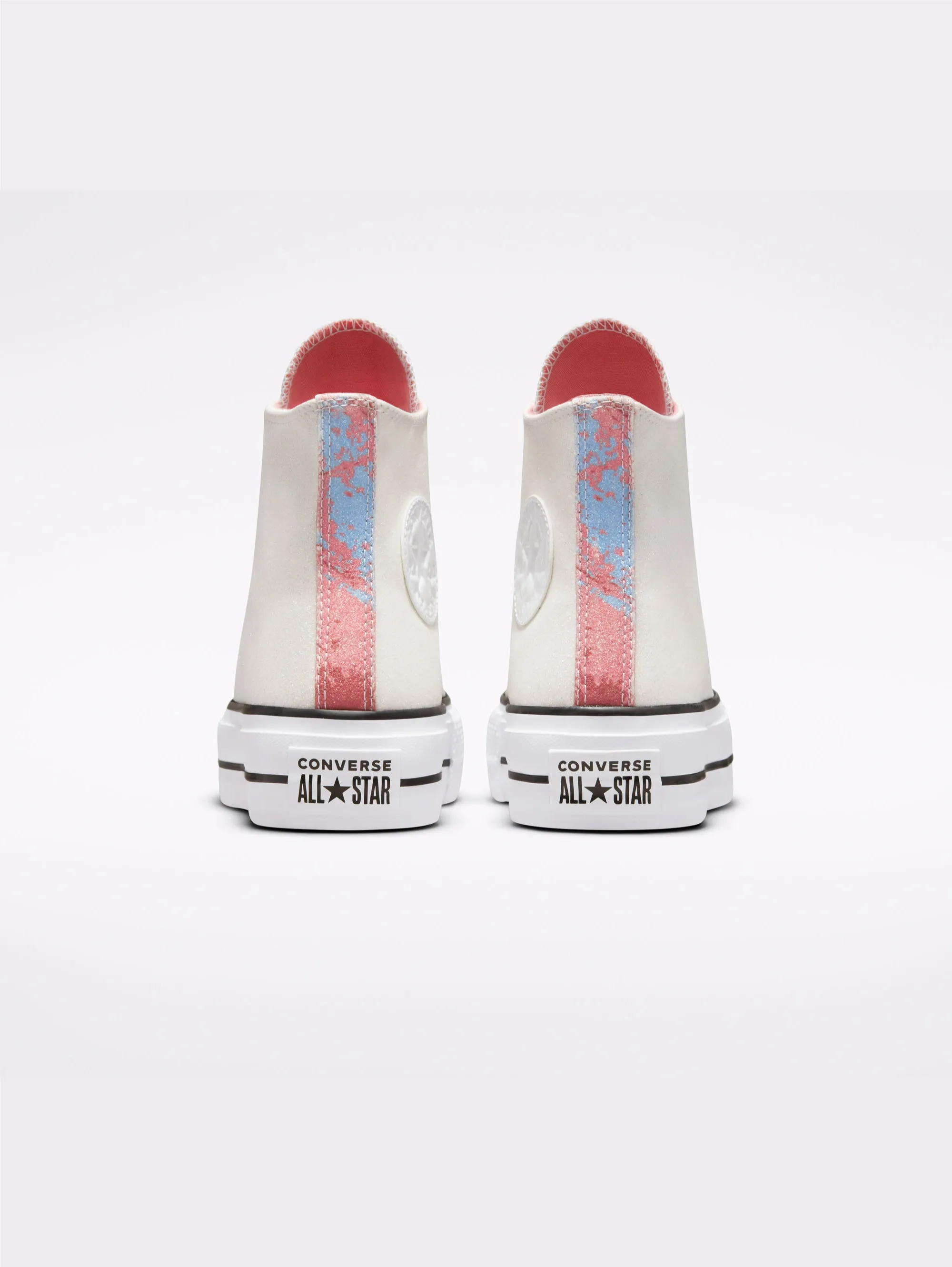 Sneakers Alte Platform Glitter White pink