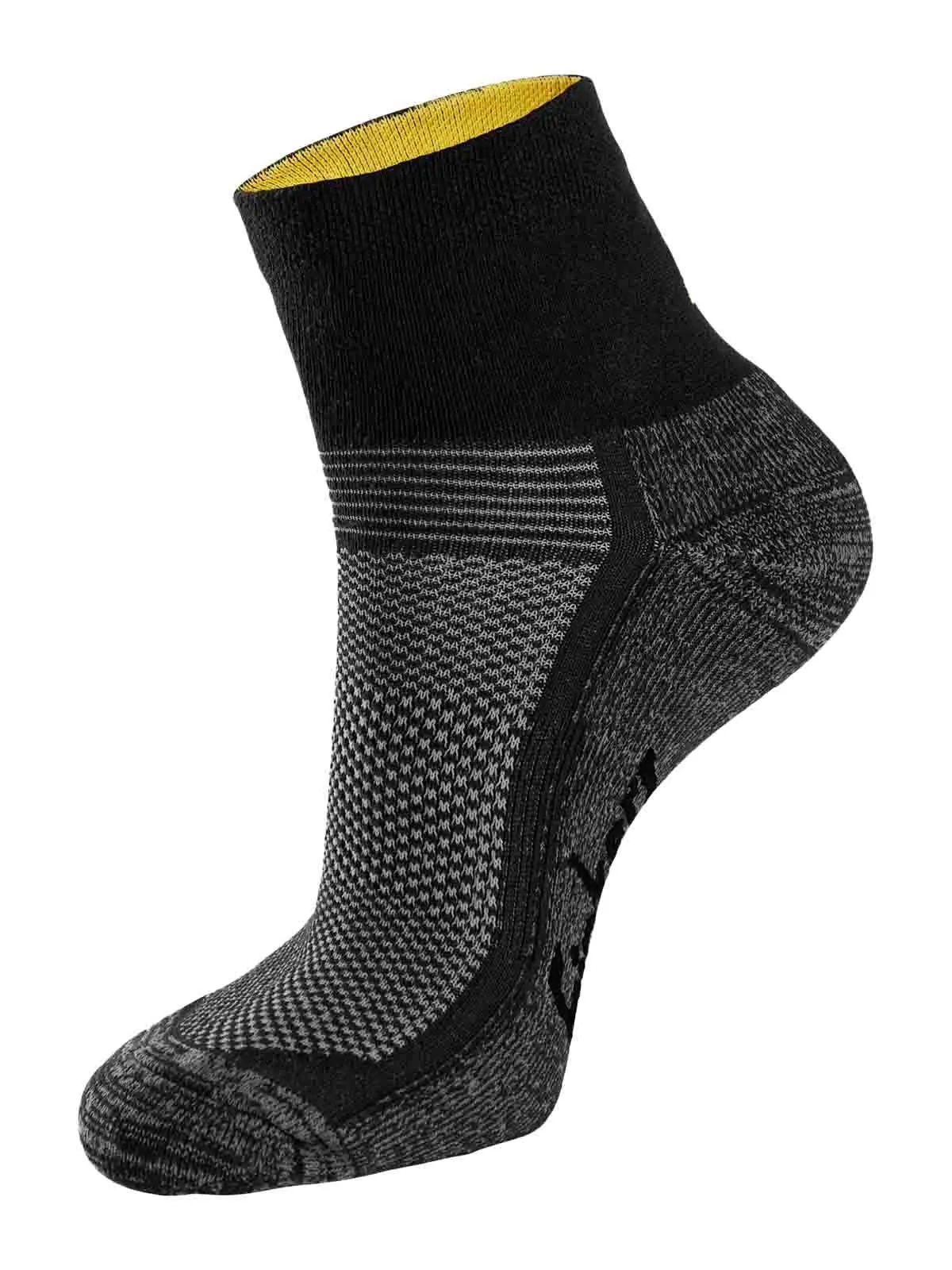 Snickers&#x20;Work&#x20;Socks&#x20;Zero-Waste&#x20;Low&#x20;9224&#x20;-&#x20;Black&#x20;