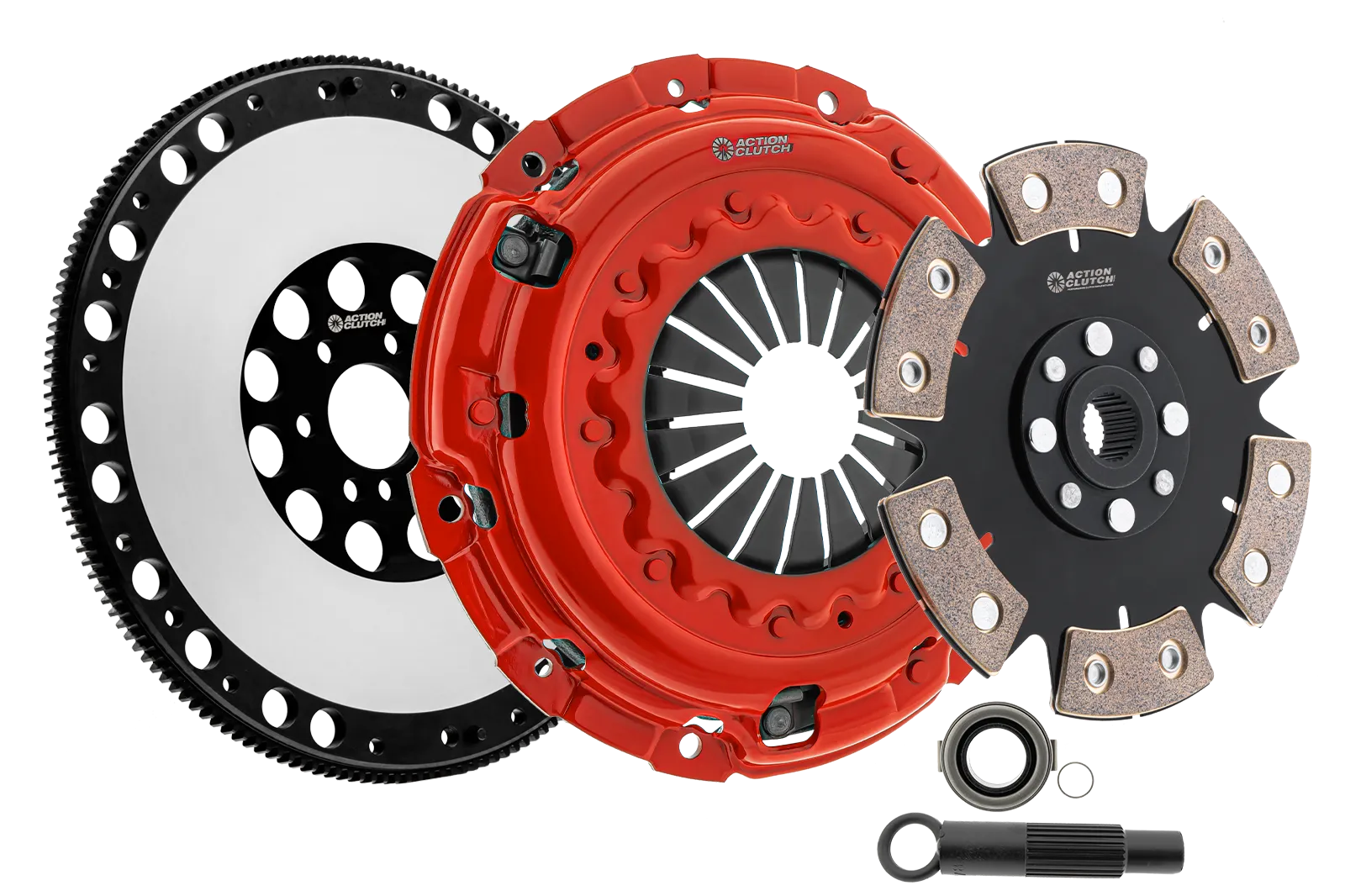 Stage 4 Clutch Kit (1MD) for Subaru Legacy GT 2005-2012 2.5L DOHC (EJ255) Turbo AWD Includes Lightened Flywheel