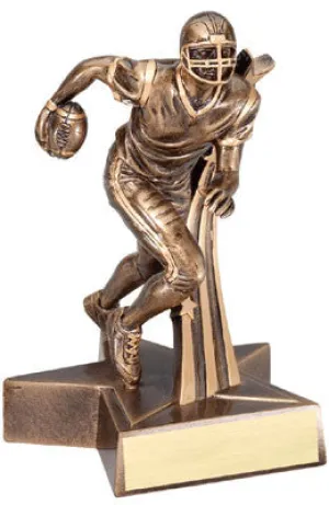 Superstars Series Resin Male Football 6-1/2  or 8-1/2  inch