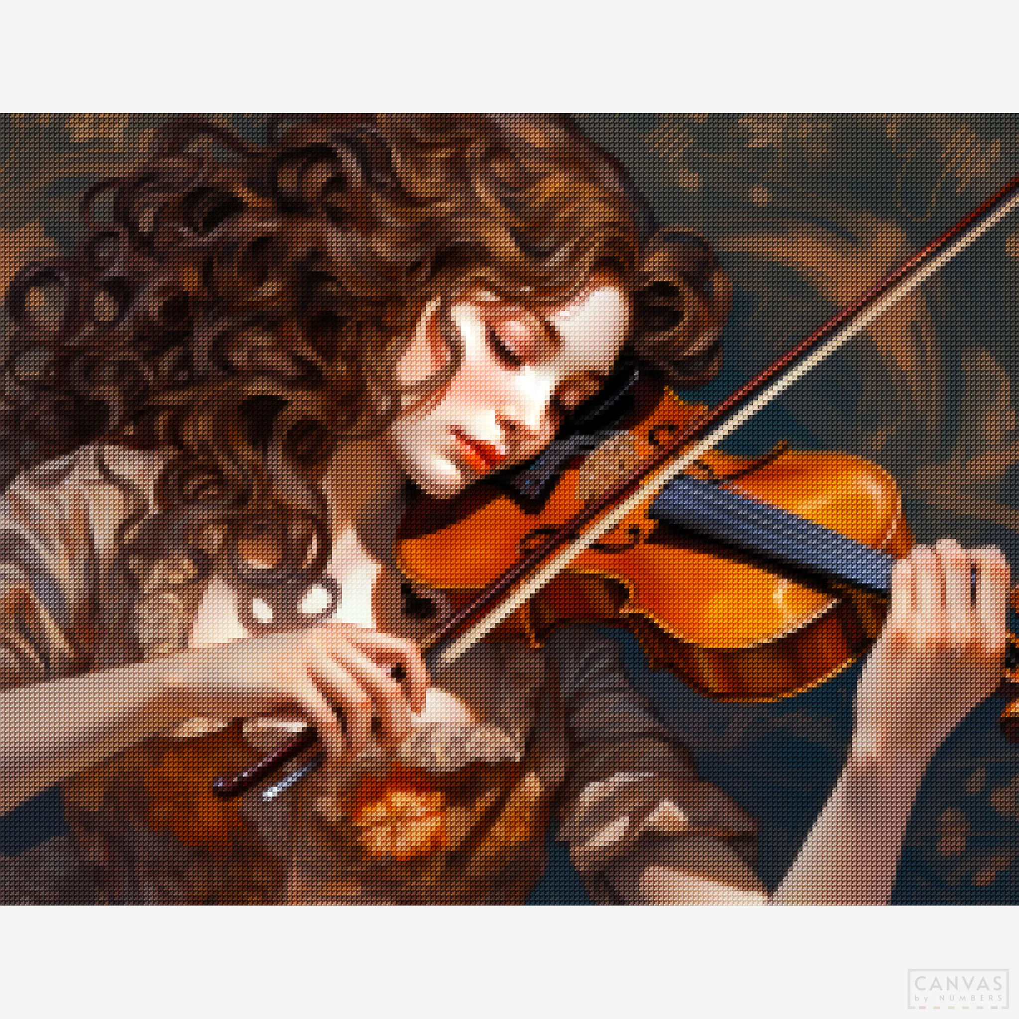 Talent - Violinist Diamond Painting