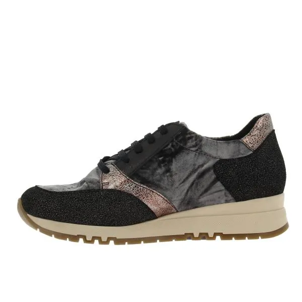 Torretti 6213 Black/Pewter Multi Sneaker