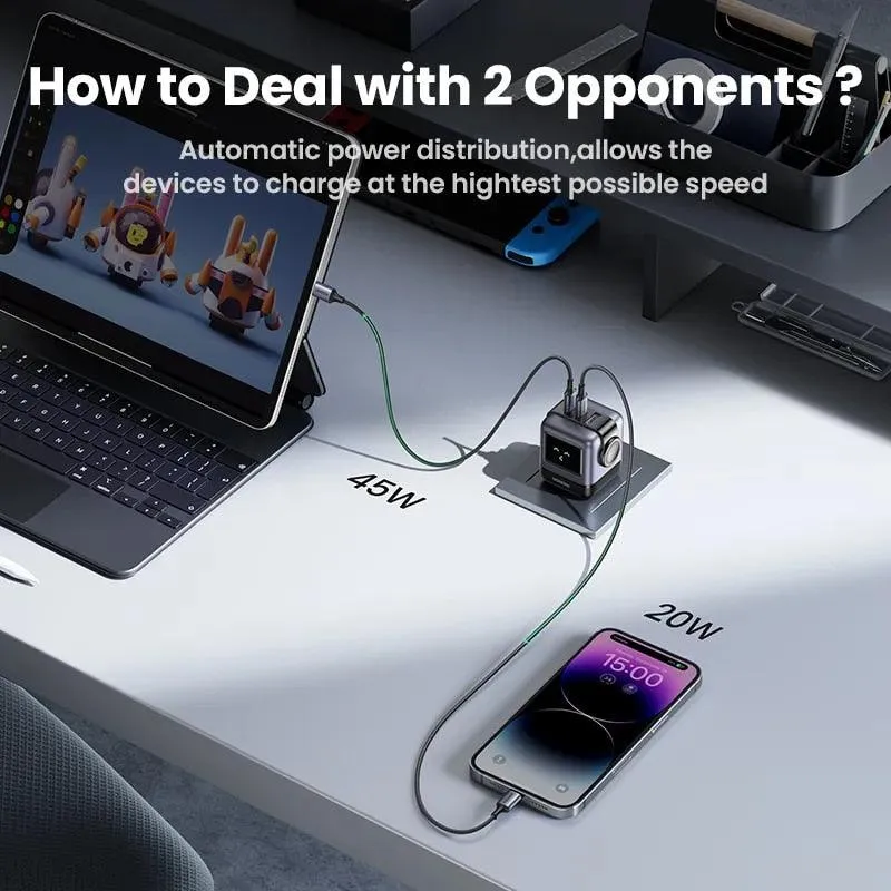 UGREEN 65W Mini Robot GAN Charger