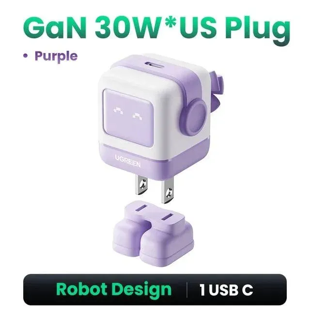 UGREEN 65W Mini Robot GAN Charger