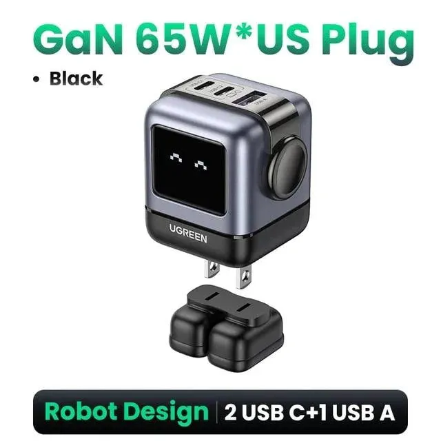 UGREEN 65W Mini Robot GAN Charger